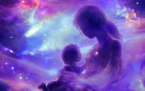 Младенец в воздухе