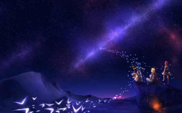 Сказочное ночное небо