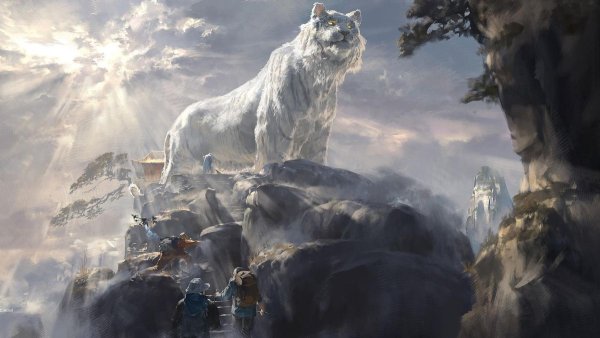 Красный Огненный тигр