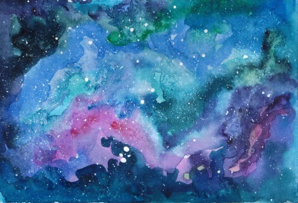 Звездное небо мультяшное