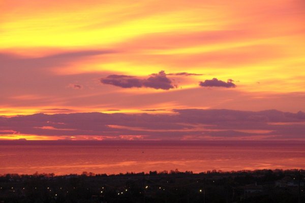 Оранжевое небо