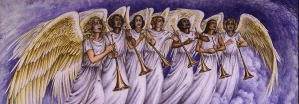 Ангел трубящий в трубу