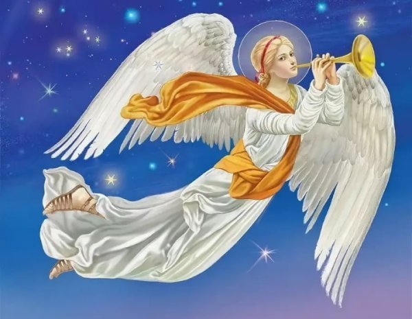 Ангел трубит в шофар