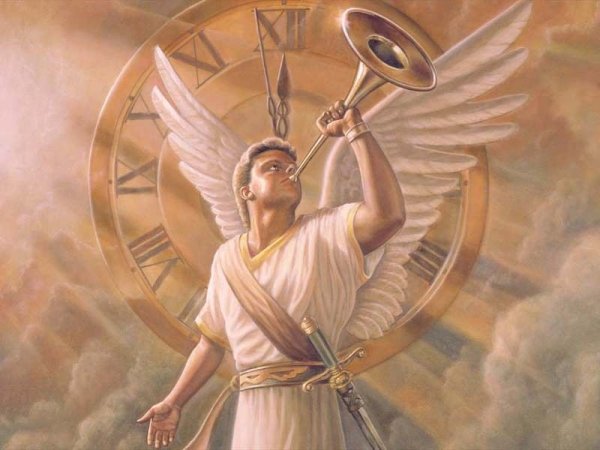 Ангел трубящий в трубу