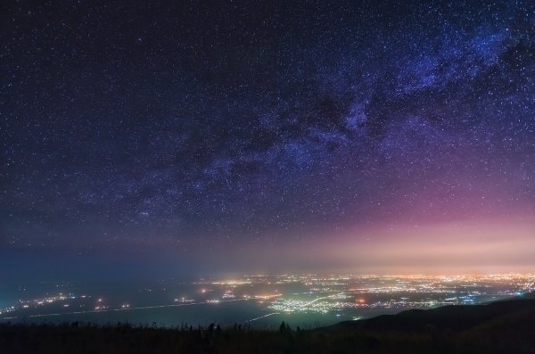 Ночное небо летом