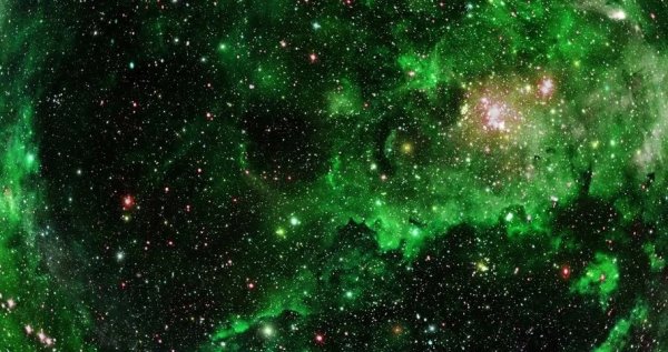 Звездное небо Северное сияние