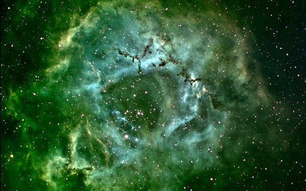 Зеленая звезда в небе