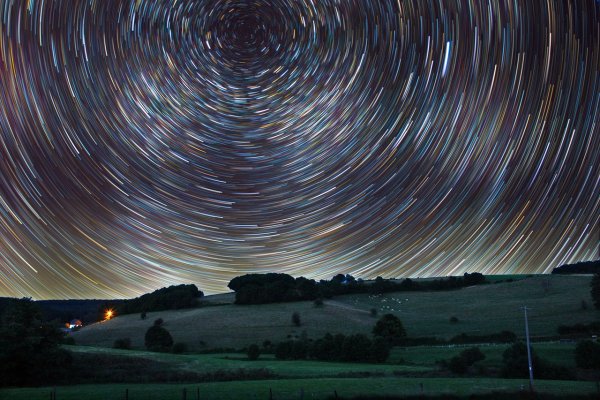 Суточное движение звезд