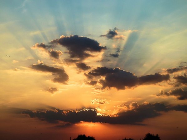 Облака утром