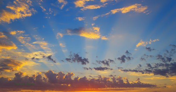 Небо утро рассвет