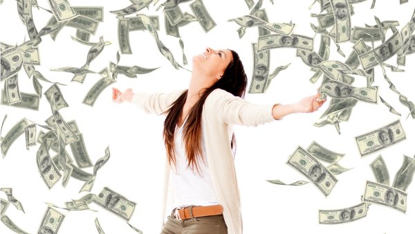 Деньги падают рубли