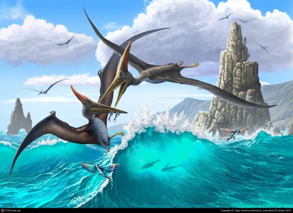 Птерозавр Птеранодон