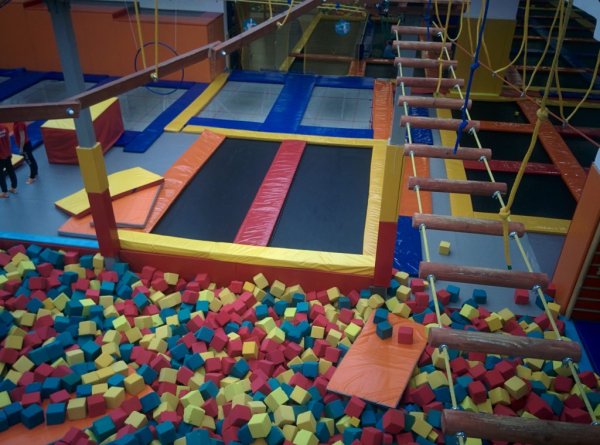 Батутный центр небо на Соколе