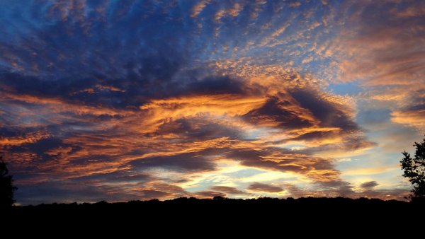 Зарница природное явление