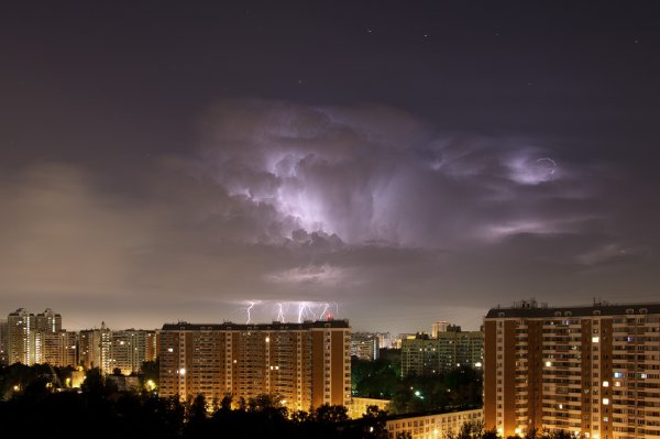 Зарница природное явление