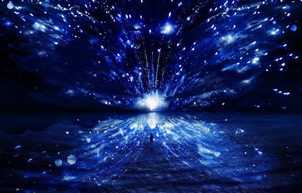 Фантастическое ночное небо