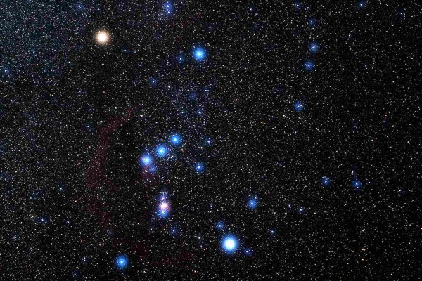 Созвездие Ореон Бетельгейзе