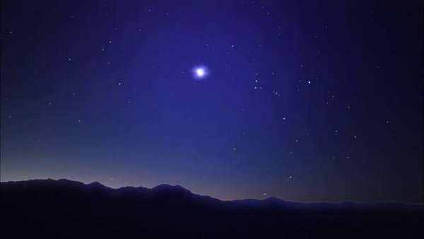 Взрыв Бетельгейзе вид с земли