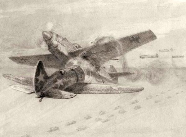 Покрышкин воздушный бой картина