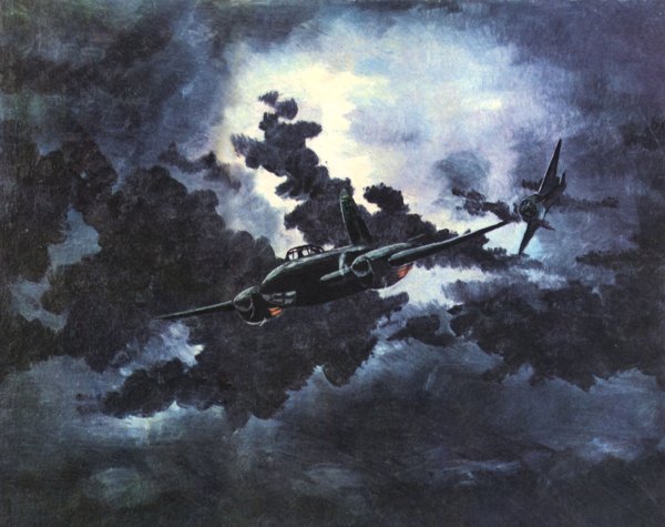 Стрелок радист штурмовика ил-2