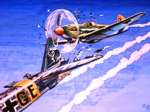 Воздушный бой Великая Отечественная война