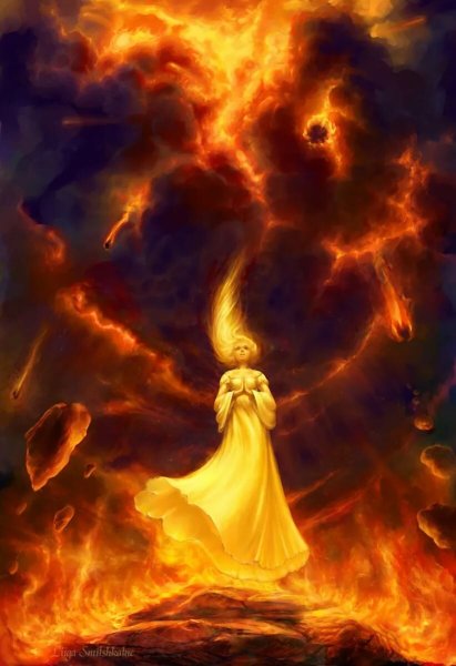 Огоньки огня