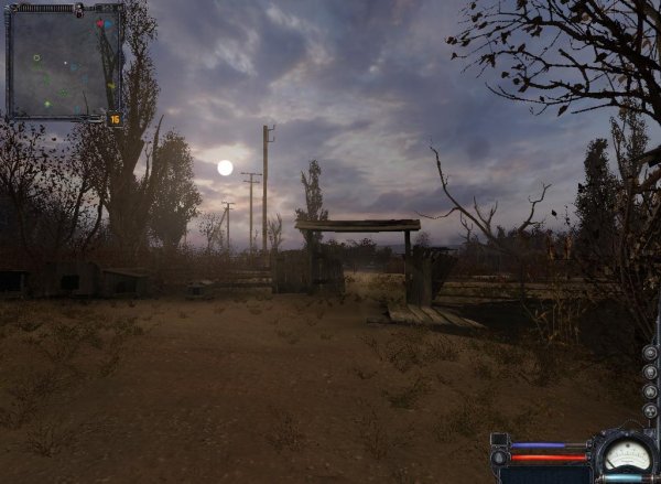 Сталкер тень чистое небо