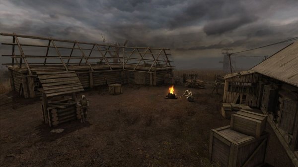 Заброшенный госпиталь сталкер чистое небо