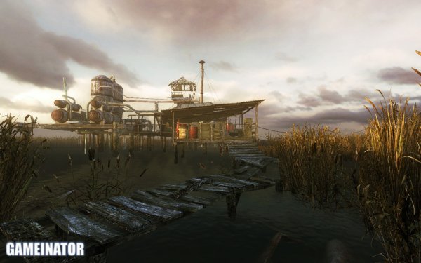 Сталкер чистое небо болота