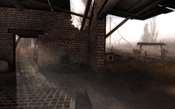 Механизаторский двор сталкер чистое небо