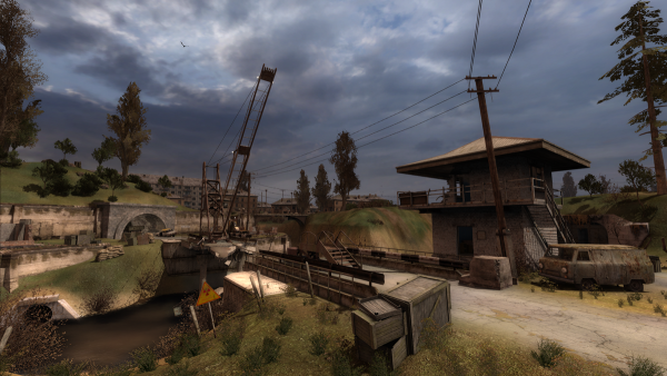 База бандитов депо сталкер