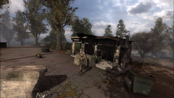 Сталкер чистое небо ночь