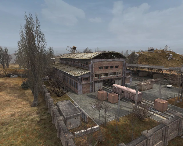 Сталкер ТЧ деревня новичков