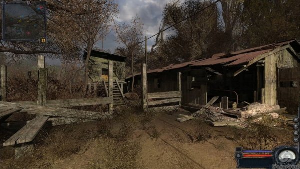 Сталкер чистое небо база бандитов