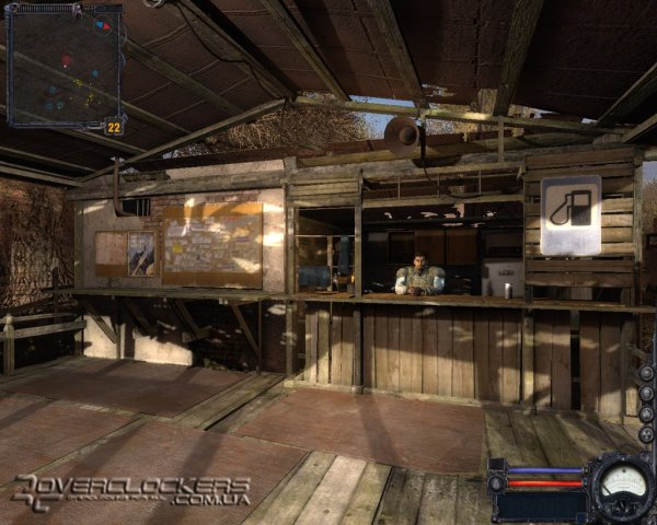 Сталкер кордон Южный блокпост