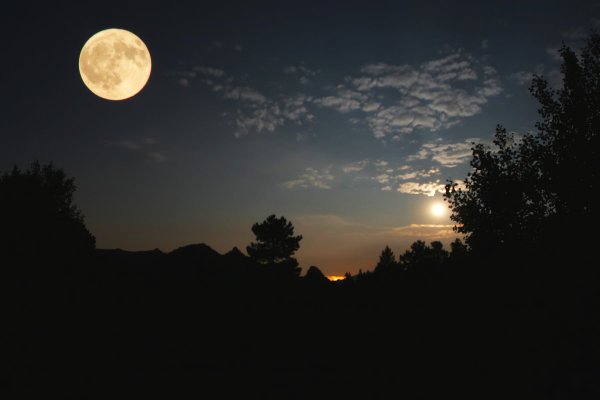 Лунное небо