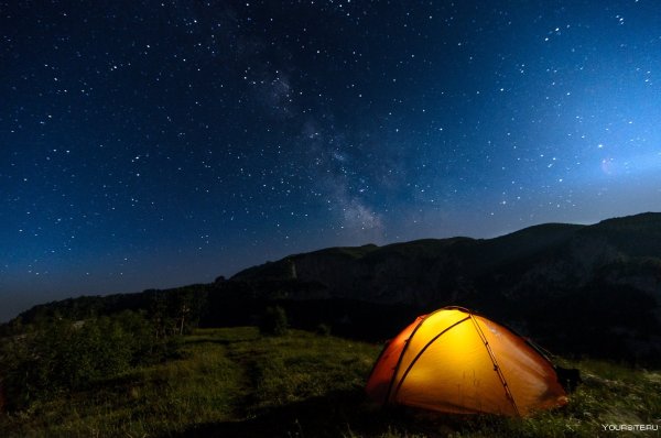 Палатка звездное небо