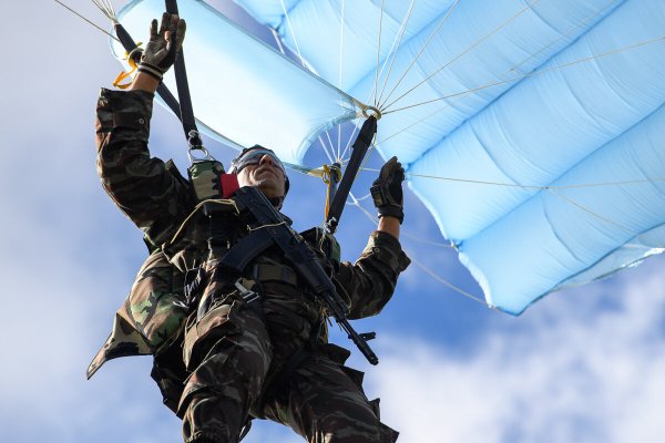 Массовое десантирование с ил 76