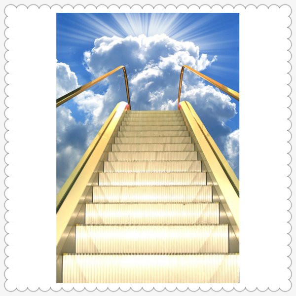 Лестница успеха в небо