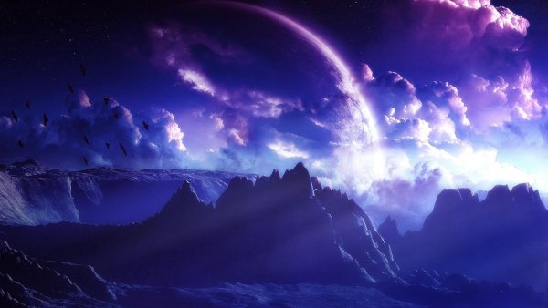 Космос в горах