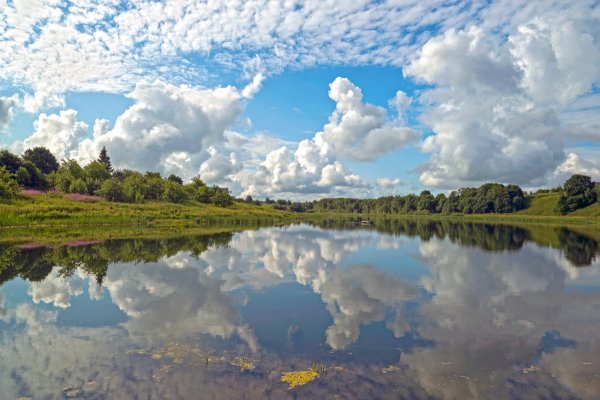 Озеро зеркальное Назаровский район