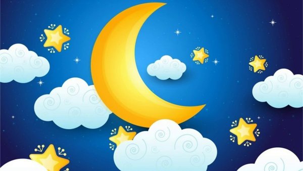 Детское ночное небо