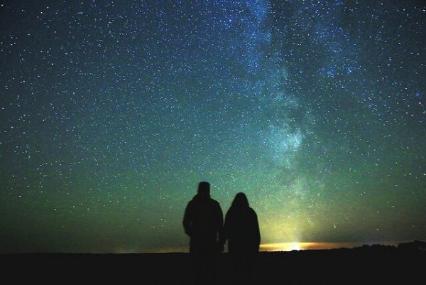 Звезды на небе романтика