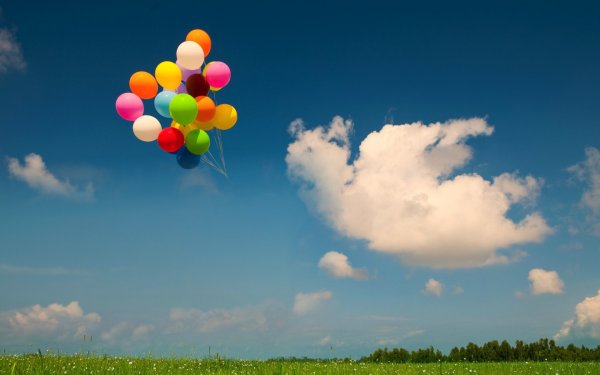 Шарики в небе