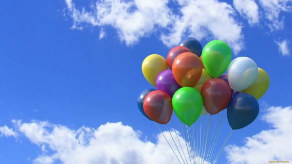 Шарики в небе
