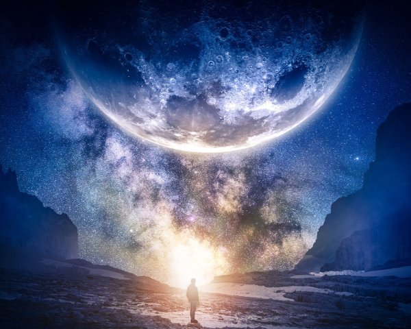 Девушка в облаках