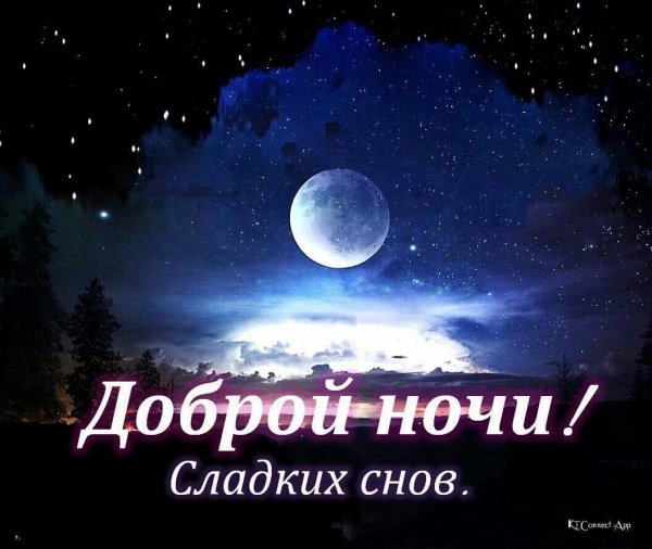 Доброй ночи сладких снов