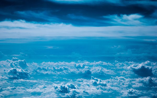 Голубые облака