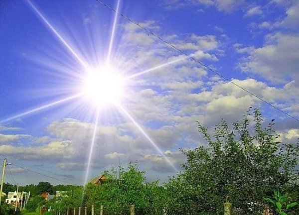 Солнечное небо