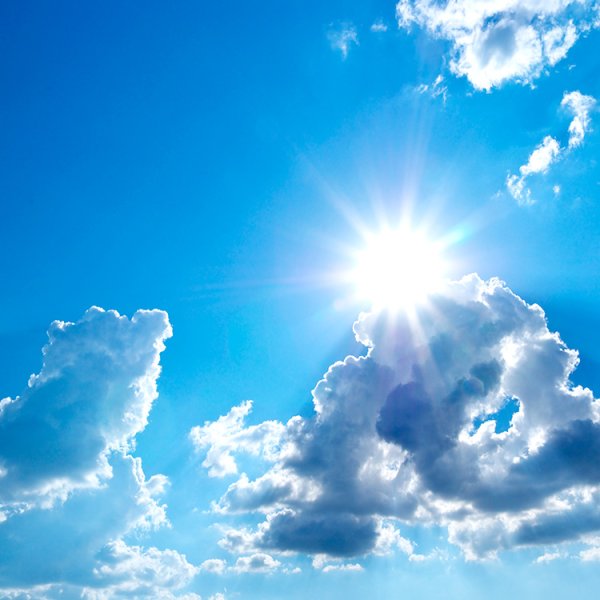 Небо солнце